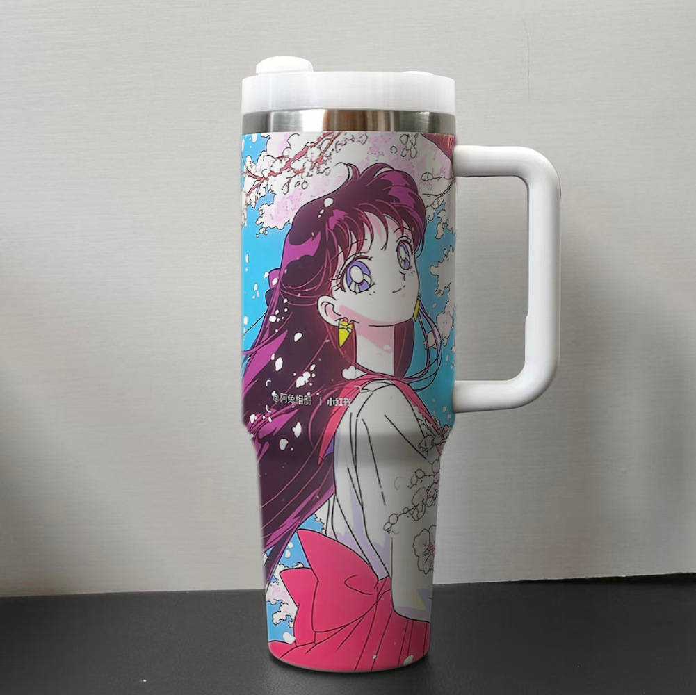 40oz car cup Sailor Moon stainless steel ice霸 cup tumbler thermal cup