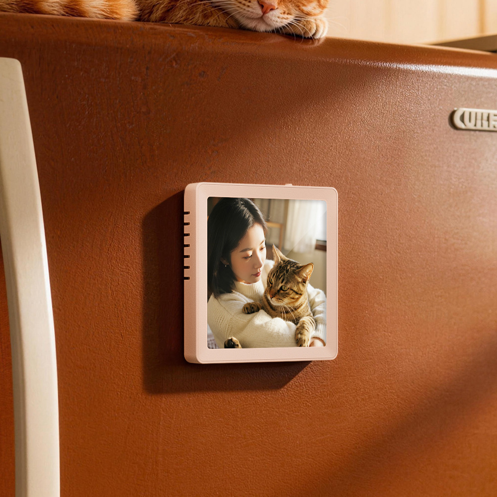 Magnetic Replaceable Photo Pet Music Photo Frame Bluetooth Speaker Recordable Cute Pet Sound TF Card Expandable Desktop Decoration