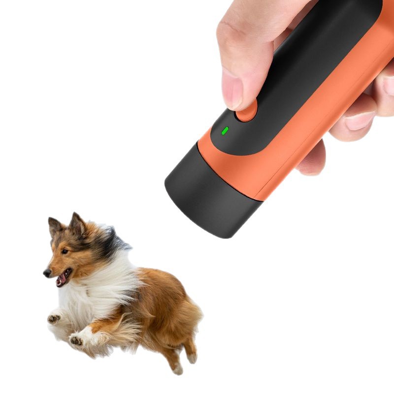 Mini Ultrasonic Dog Repeller High Power Long Distance Training Bark Stopper Dog Chaser Outdoor Self-Defense Anti-Bark