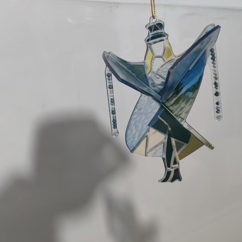 Handmade Stained Glass Spinner