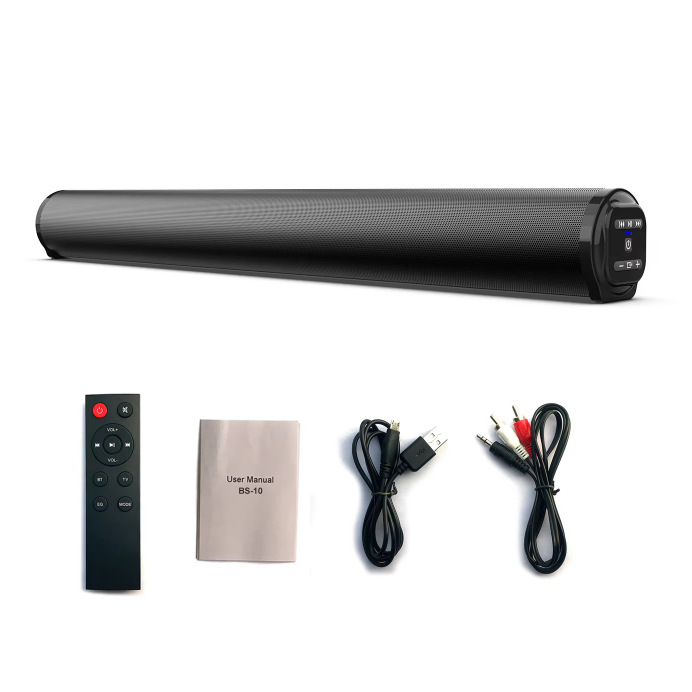 Long Soundbar Wireless Bluetooth TV Speaker Soundbar Speaker Connectable Computer RCA TV Large Stereo