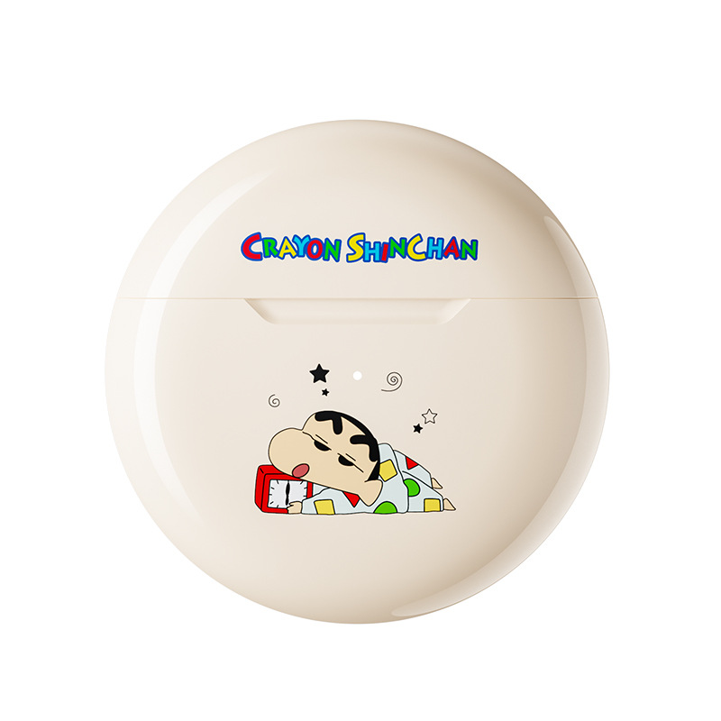 Crayon Shin-chan J6 Bluetooth Earphones New In-Ear Cartoon Cute Noise Cancelling Super Long Battery Life Sports Wireless Earphones