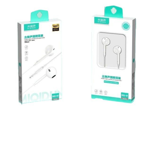 Miqi Shield MQ-01 wired earphone 3.5mm suitable for Android Xiaomi Huawei wired mobile phone earbuds