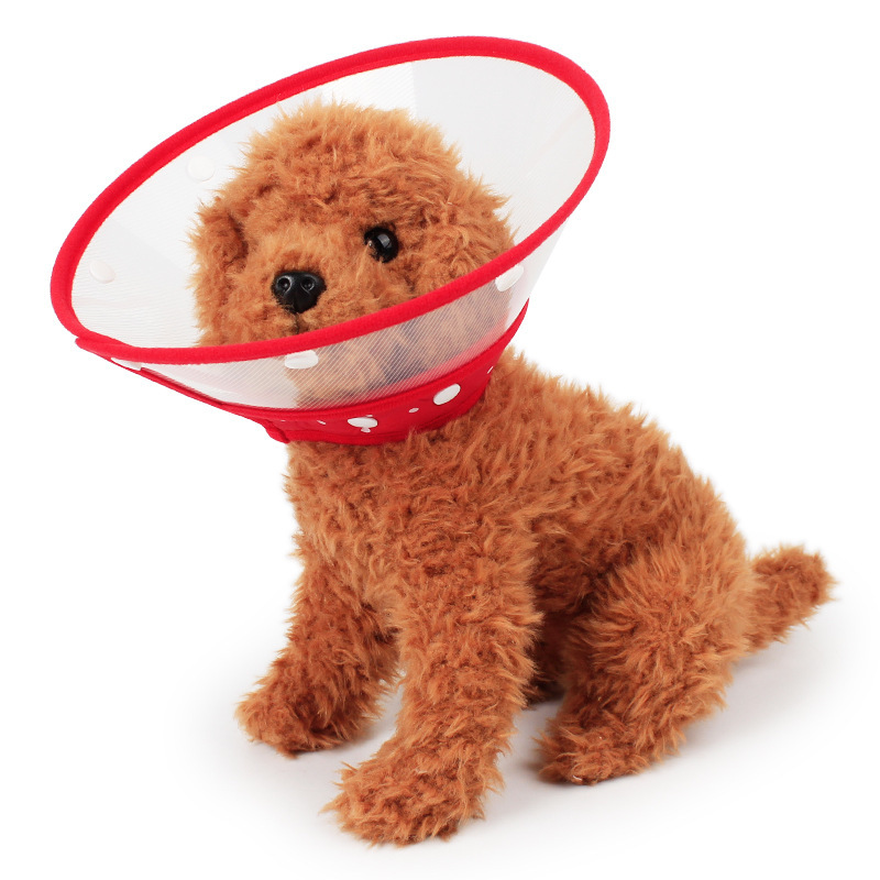 Pet cat dog Elizabeth collar neck ring neck cover anti-bite anti-scratch protective cover colorful soft edge beauty cover postoperative