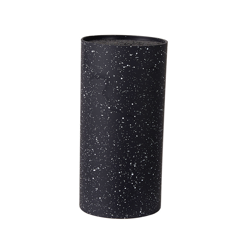 Plastic knife holder, household storage knife rack, kitchen supplies, cylindrical knife holder