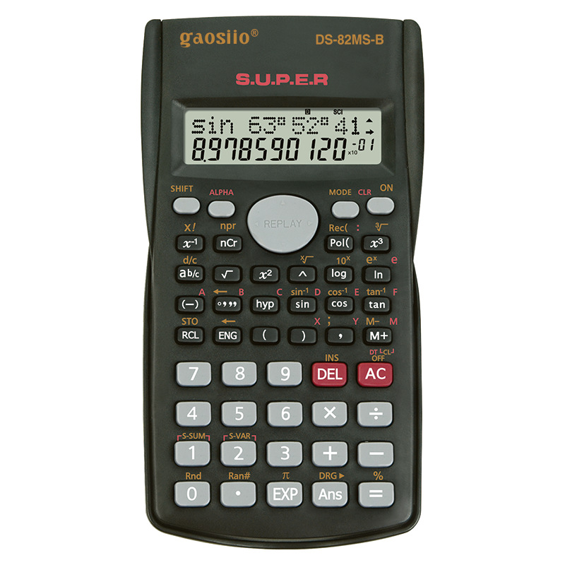 Middle school student function calculator 240 functions scientific function calculator for study exam