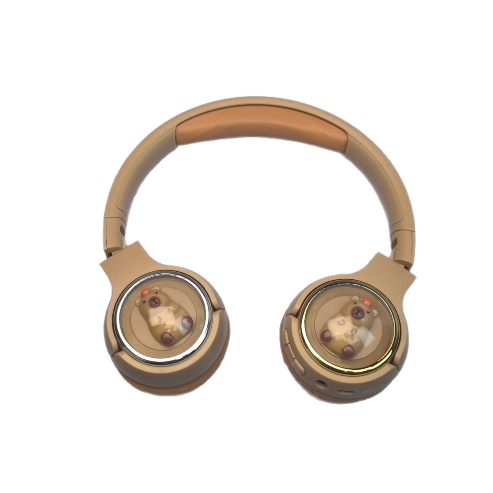 BT501 Space Capsule Cute Wireless Bluetooth Over-Ear Headphones Ultra-Long Battery Life with LED Light