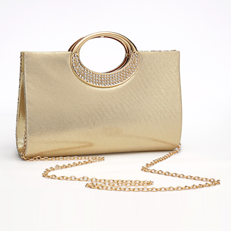 Temuxiyin new evening bag shiny handbag rhinestone banquet handbag dress
