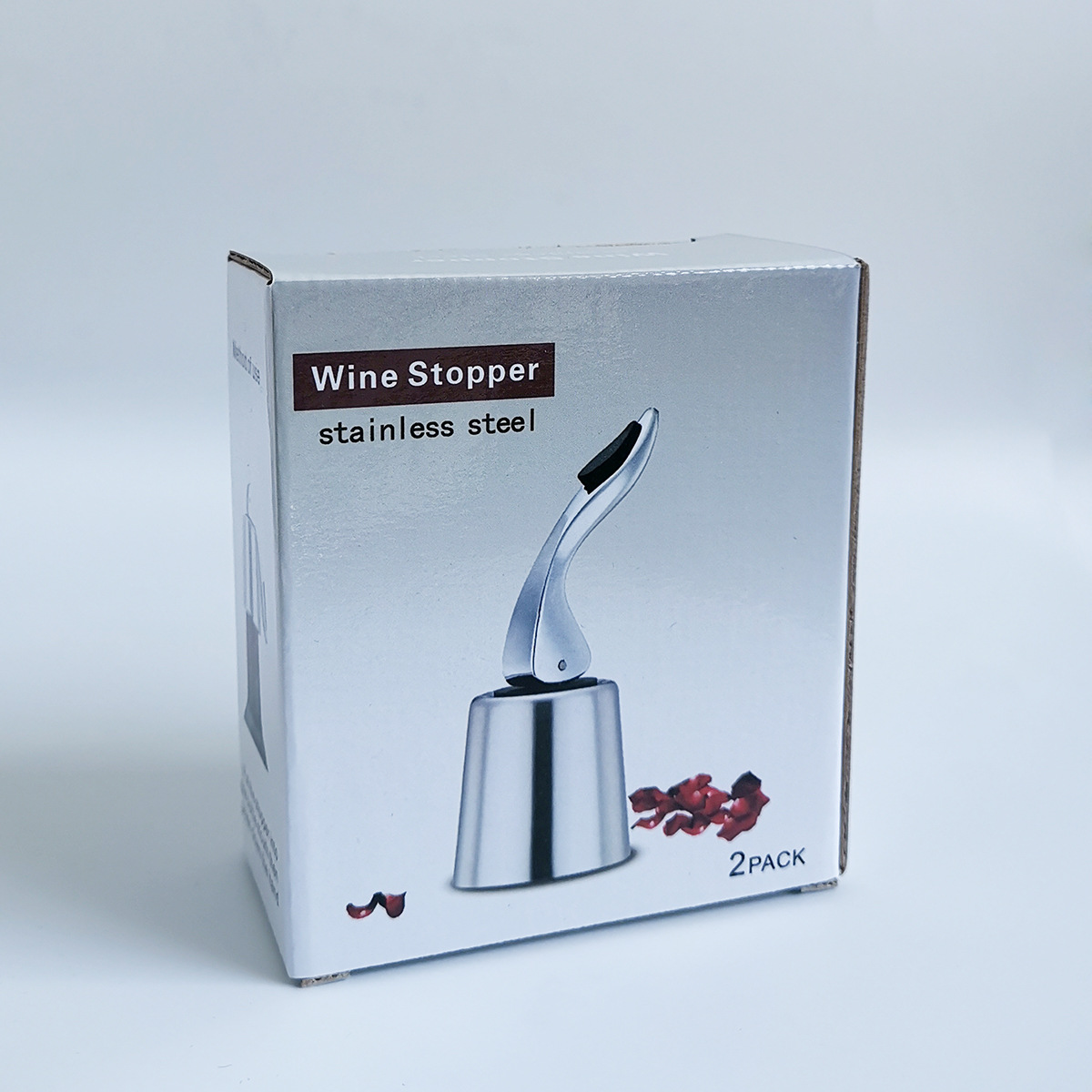 Stainless steel red wine stopper wine bottle stopper fresh-keeping red wine stopper metal bottle stopper red wine stopper