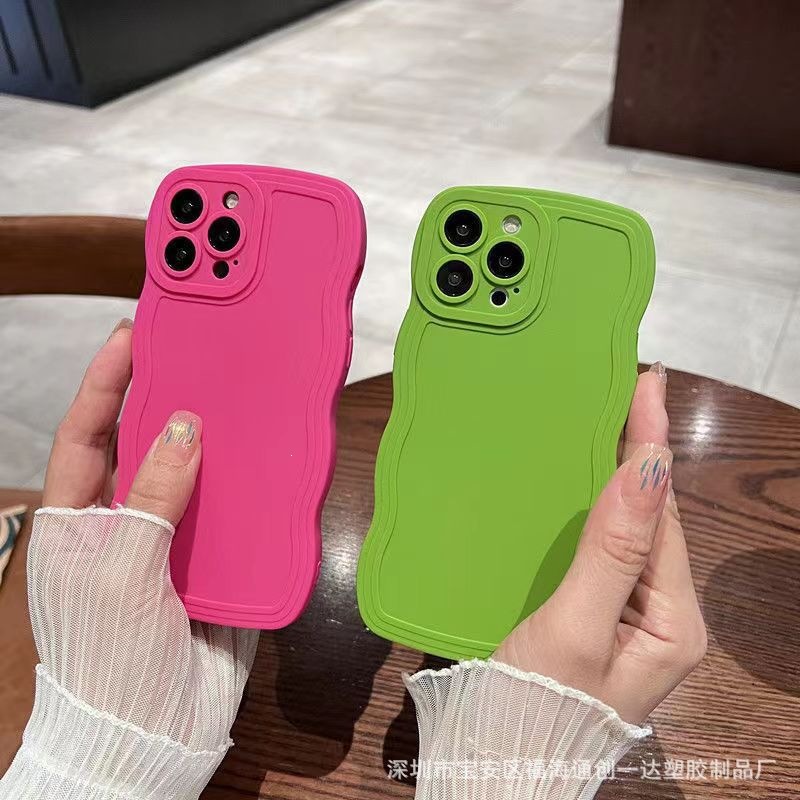 Applicable for OPPO Reno9 Phone Case New Big Wave Realme 10 Full Wrap Anti-Fall DIY Protective Case