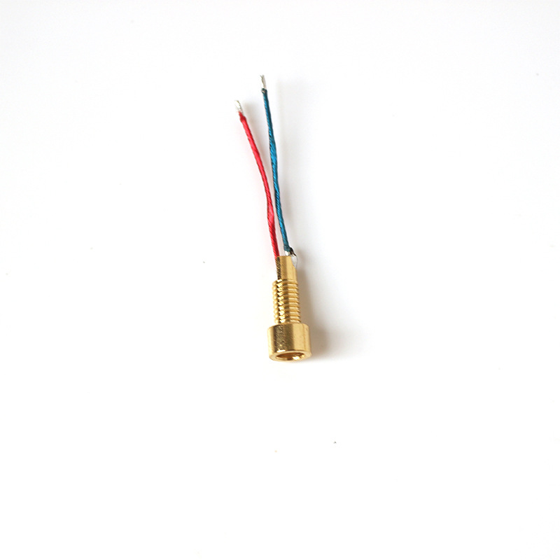 Solderable Pin Socket Female MMCX Pure Copper Gold-plated Built-in Thread Nut Headphone Accessories
