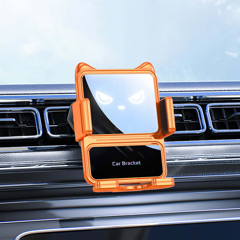 Car Phone Holder Wireless Charging Foldable Screen Support Stand Car Specific Air Vent Navigation Mount Phone Stand