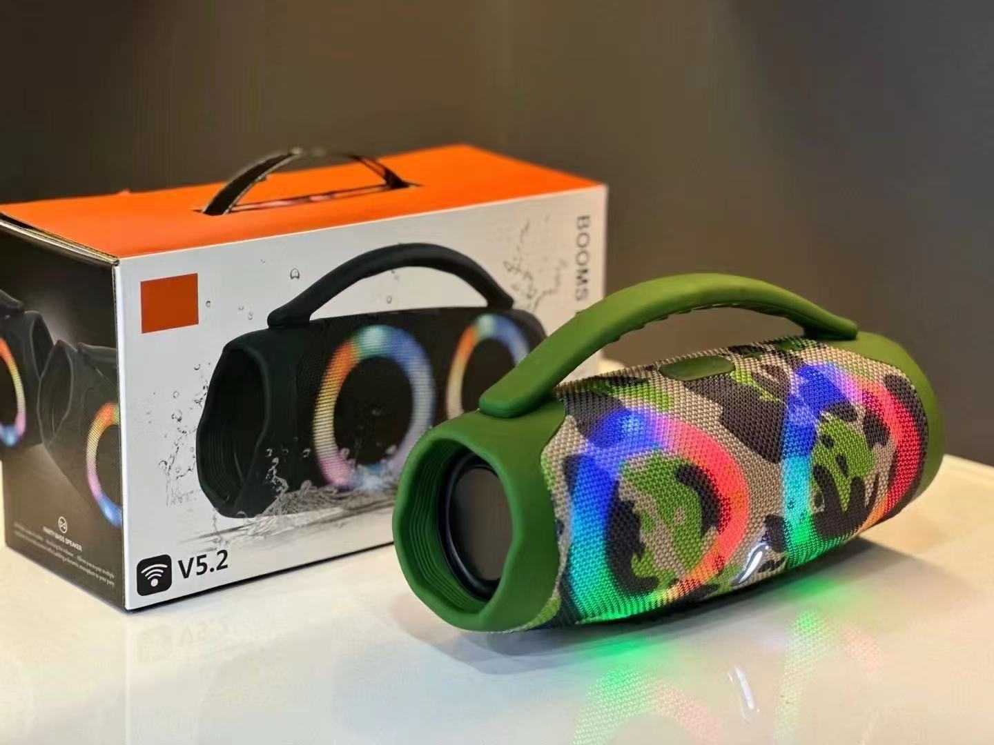 BOX3 MINI RGB Small Fighter Third Generation Portable Card Wireless Bluetooth Speaker