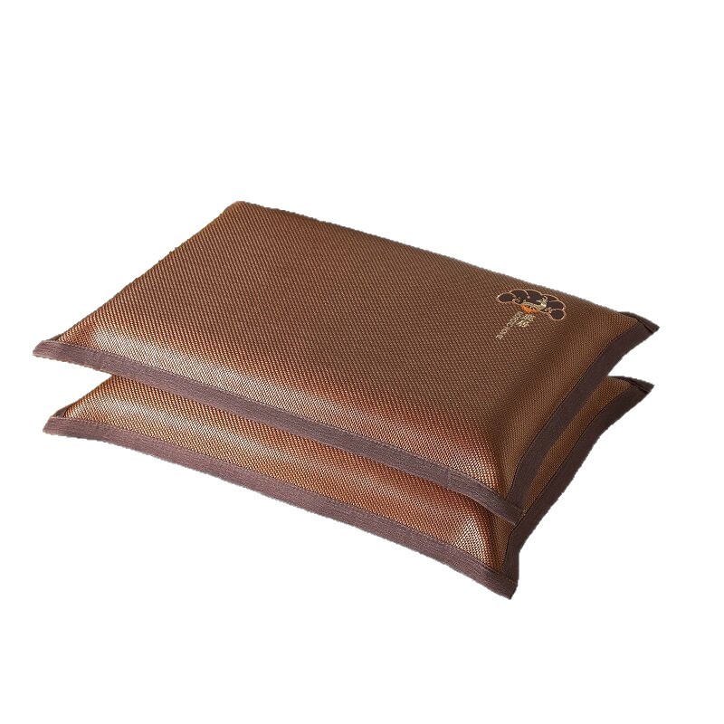 Ice rattan pillowcase pair summer pillowcase single 48cmx74cm adult pillow inner cover new