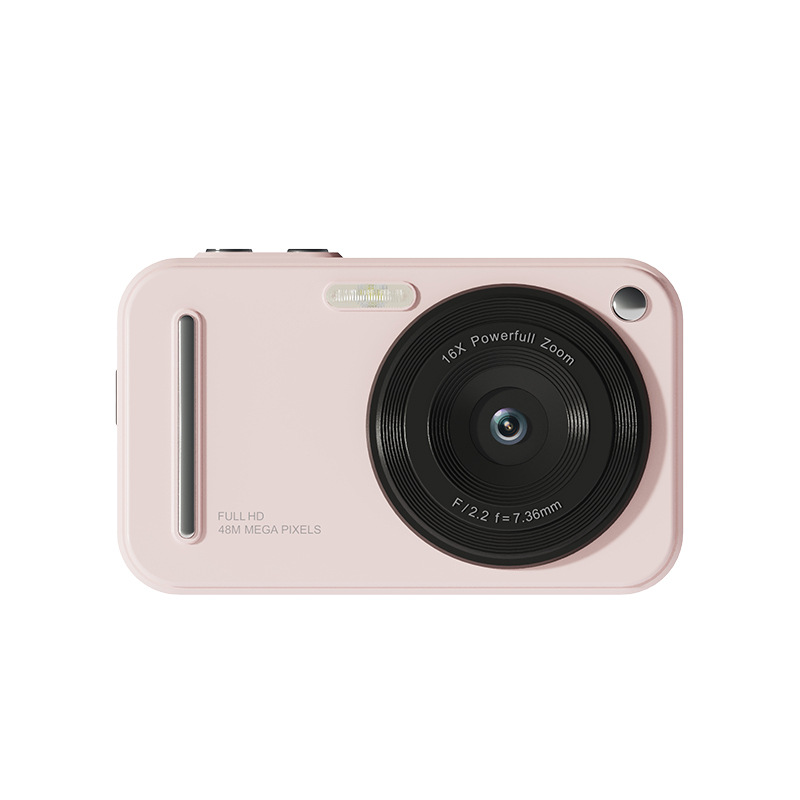 CCD Digital Camera Student 5K Mirrorless Macro HD Video Recorder 16x Digital Zoom Sports Camera