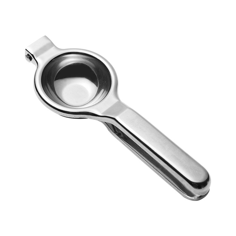Stainless Steel Lemon Clamp Large Fruit Orange Juicer Kitchen Home Manual Juicer with Ring Portable Squeeze Water