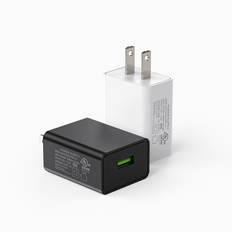 High Quality 5V2A UK Standard Charger UKCA Certified Small Appliance Phone USB Charging Head Power Adapter