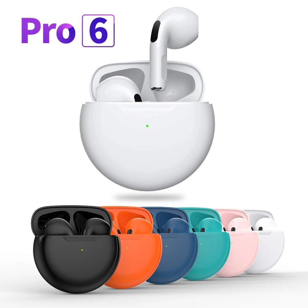 pro6 Bluetooth Headphones J6 Bluetooth Headphones pro4 Touch Headphones Wireless Stereo 5.0 Dual Ear TWS Headphones