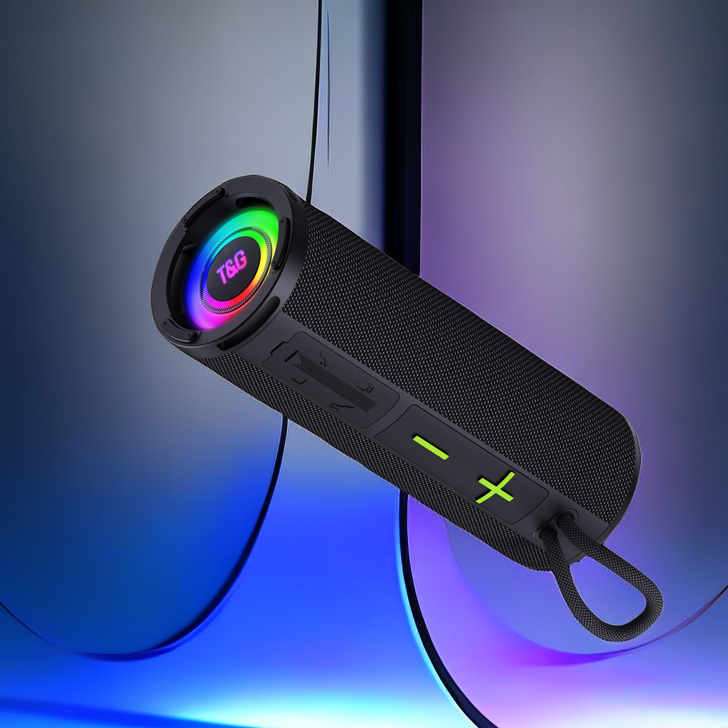 New TG421 Atmosphere Light Bluetooth Speaker Portable Wireless Subwoofer Audio High Power Mini Speaker
