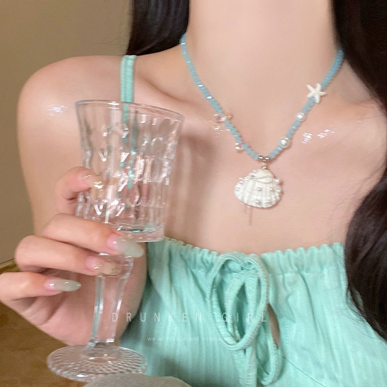 沙滩贝壳项链款式1