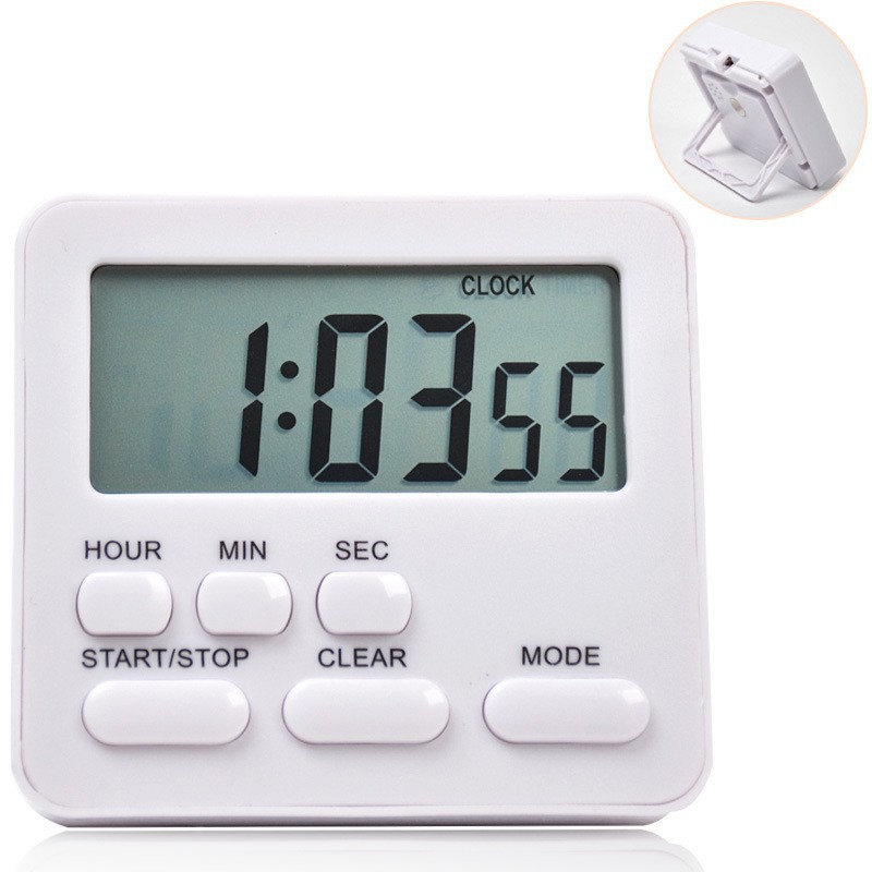 New Silent Multifunctional Timer Student Time Manager Kitchen Bedroom Timing Reminder Clock Alarm