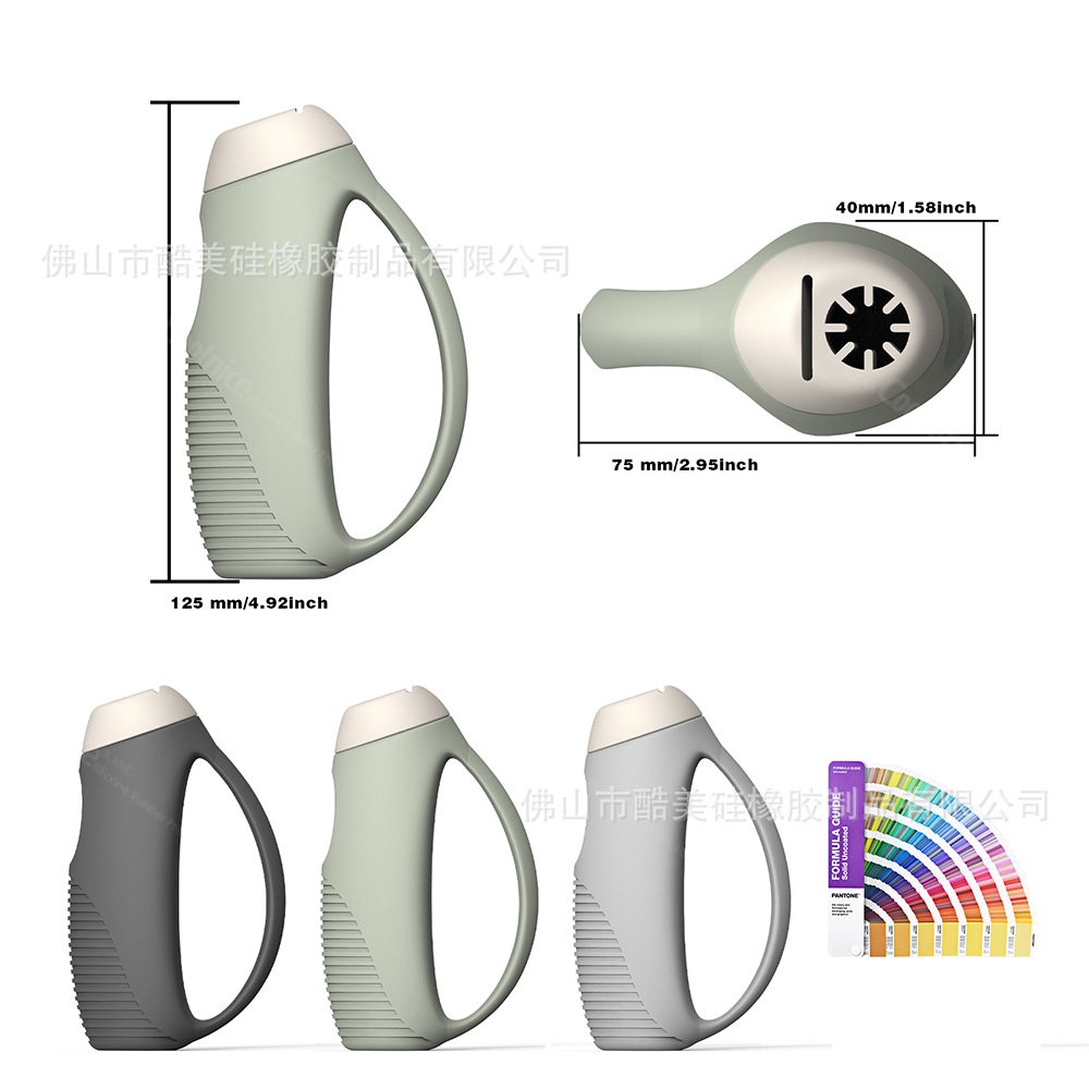 Elderly anti-shake universal tableware grip toothbrush eating rehabilitation training assistive silicone anti-shake tableware