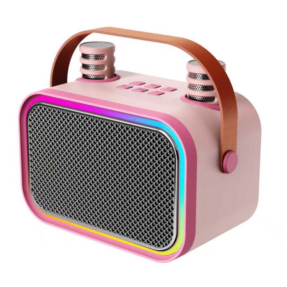 【Private Mold】Children's Mini Karaoke Machine Audio Microphone All-in-One Singing Home KTV Gift Custom Small Audio