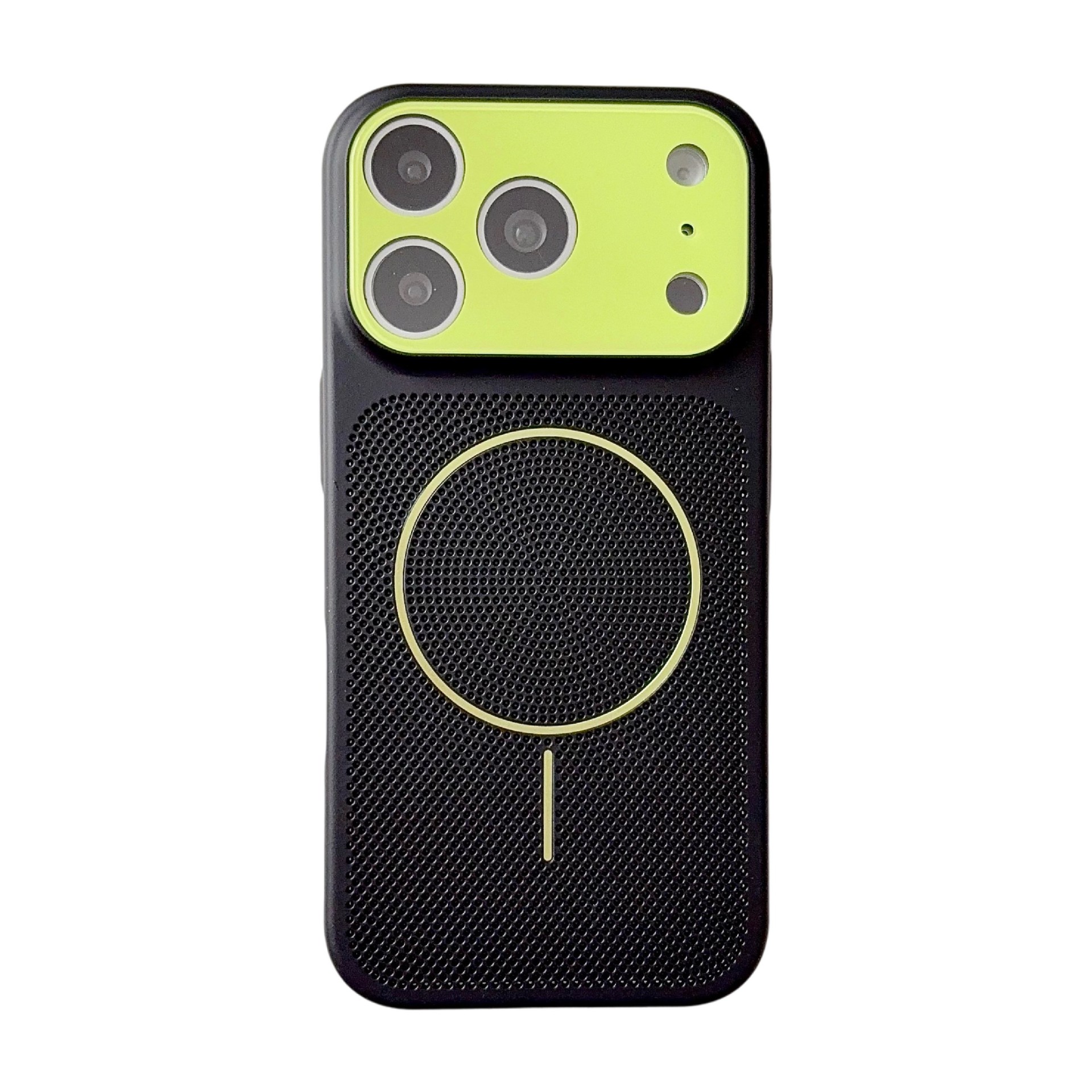 Color-contrast instant heat dissipation phone case for Apple iPhone 17 Pro Max, wireless magnetic charging protective case for iPhone 16