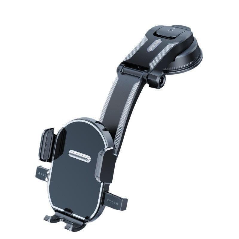 Car Automatic Lock Center Console Universal Suction Cup Phone Bracket Rotating Adjustable Car Navigation Bracket