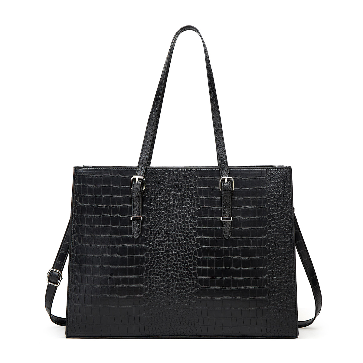 2026 new simple style women's shoulder bag large capacity computer bag