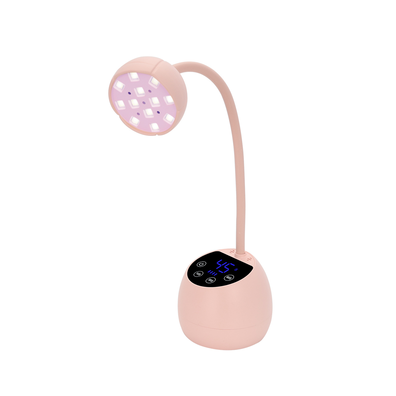 New Lotus Nail Lamp Induction Nail UV Lamp for Nail Tips Rechargeable Desktop Fast Drying Nail Lamp