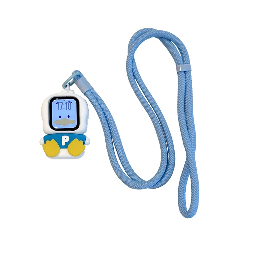 Japanese and Korean cartoon compatible Apple iwatch 1-8 generation Apple watch S10/SE3 silicone ultra2 protective case