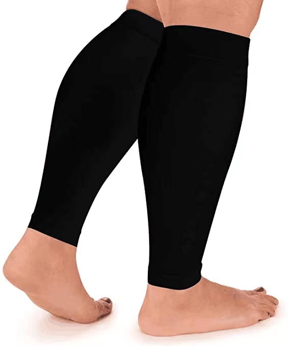 Zhuji socks, women's XL/XXL plus size solid color pressure socks, sports men's fitness compression socks