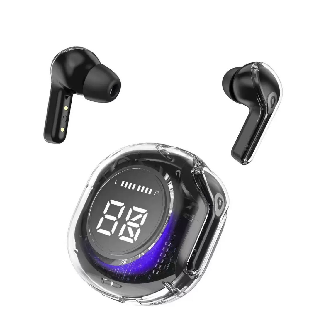 New transparent Bluetooth earphone air39, bilateral stereo, sports, secondary yuan, noise reduction, Huaqiangbei earphone