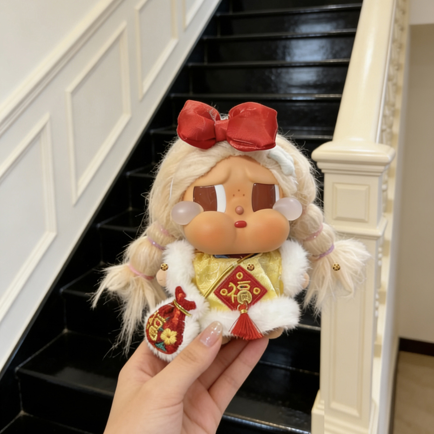 Only doll clothes] Suitable for crying baby Crybaby 15cm vinyl doll seaside vacation vacation dress up cute