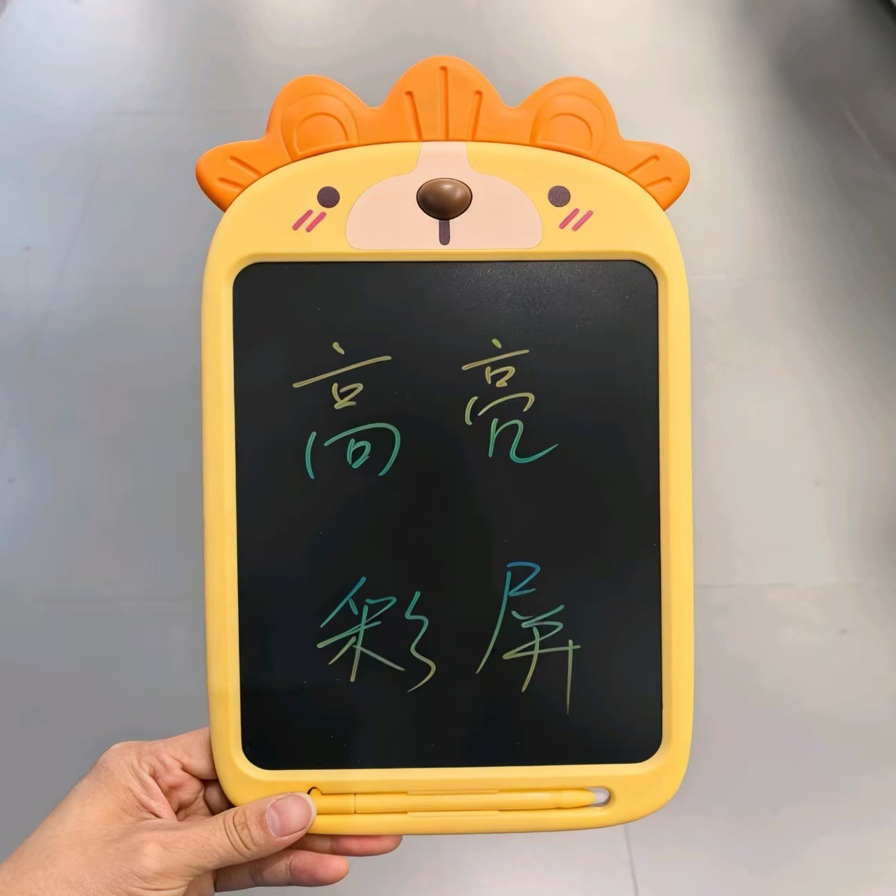 2026 new 10-inch children's graffiti writing board color large drawing board electronic hand-painted board hard card sleeve