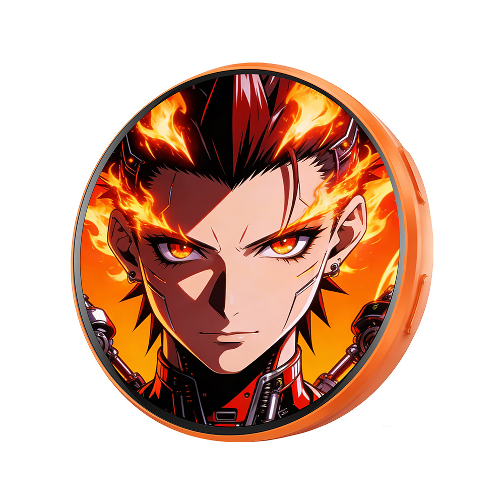 Electronic badge pin anime peripheral tin badge anime secondary yuan peripheral electronic smart