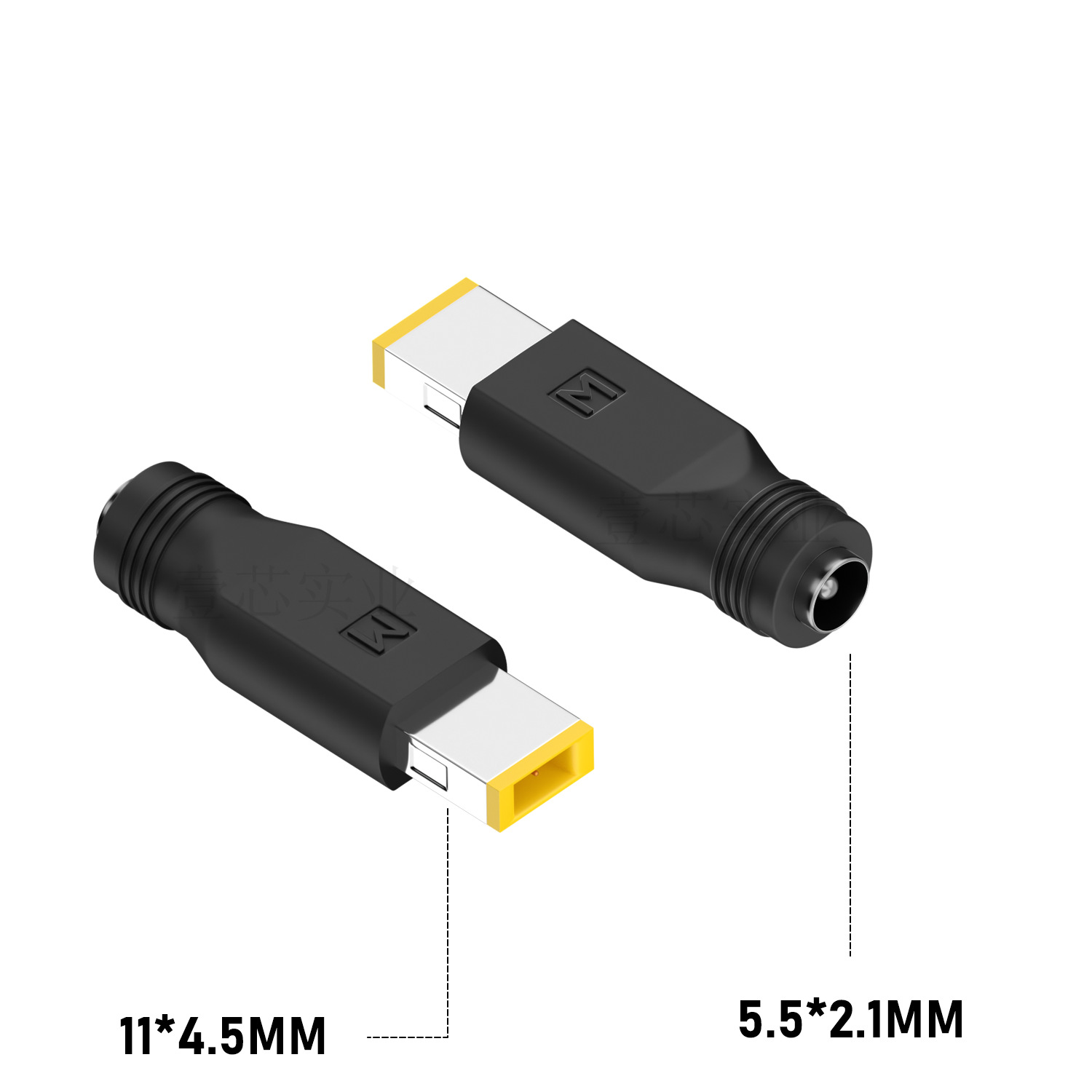 DC 5.5*2.1 female to 2.5/3.5/4.0mm male laptop power adapter DC male-female connector