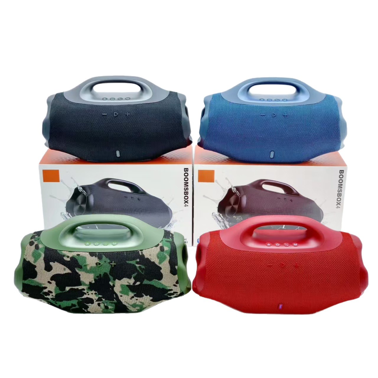 New Big God of War Fourth Generation Heavy Bass Boombox 4 Wireless Bluetooth Speaker Outdoor Sports Bluetooth Speaker
