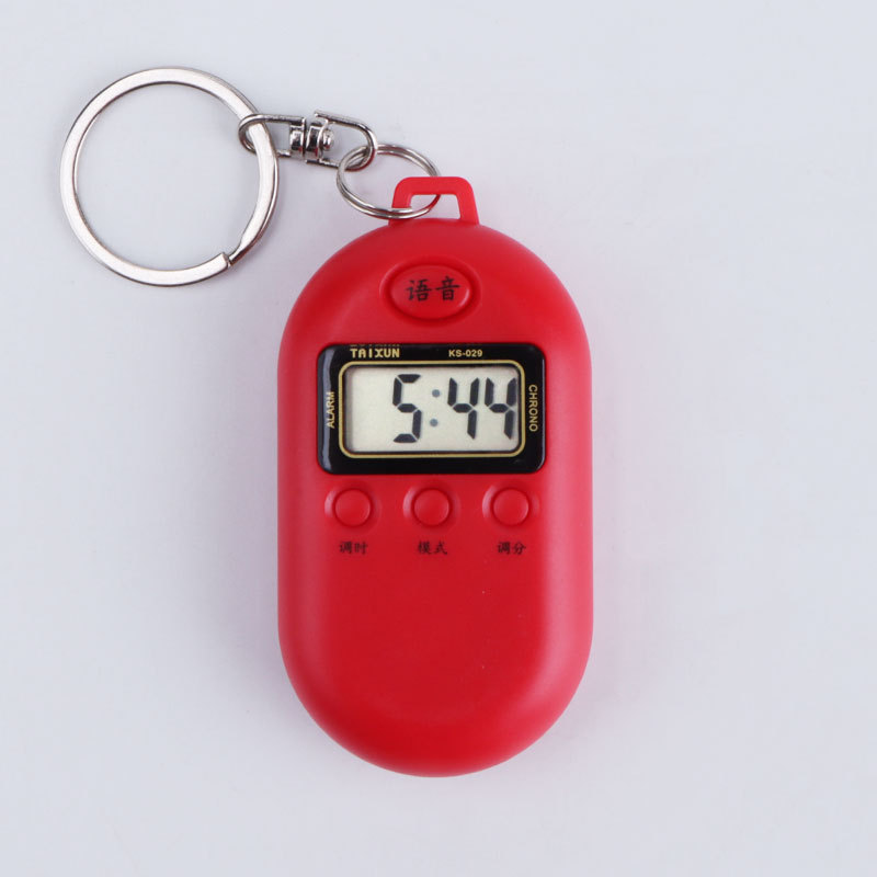 Elderly Watch Hanging Watch Loud Volume Blind Watch Touch Voice Broadcast Portable Alarm Clock Mini Ultra-Small Electronic Watch