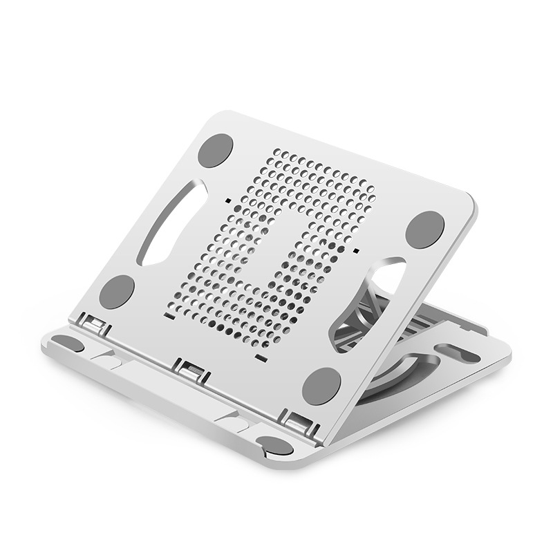Metal desktop live streaming stand universal for phone and tablet 360-degree rotating folding adjustable multifunctional computer stand