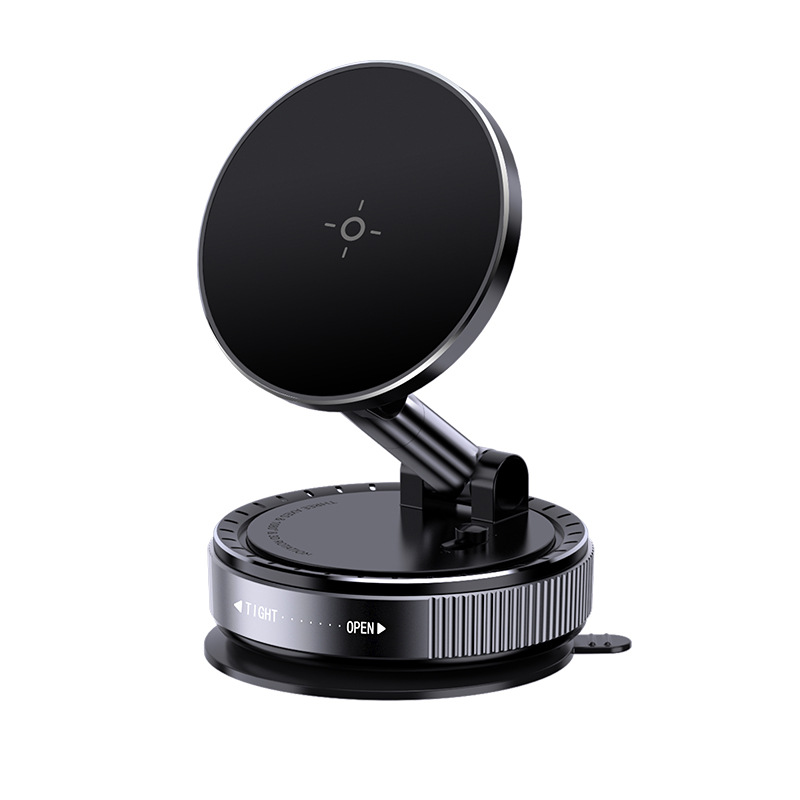 Car Phone Holder New Vacuum Adsorption Magnetic Car Accessories Navigation Tesla Suction Cup No Damage to Car