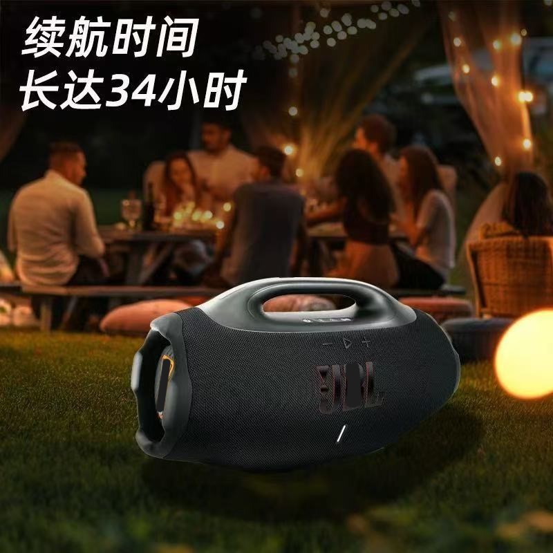 Upgraded 80W Big Warrior 4 BOOMBOX4 heavy bass Bluetooth speaker BOOMSBOX4