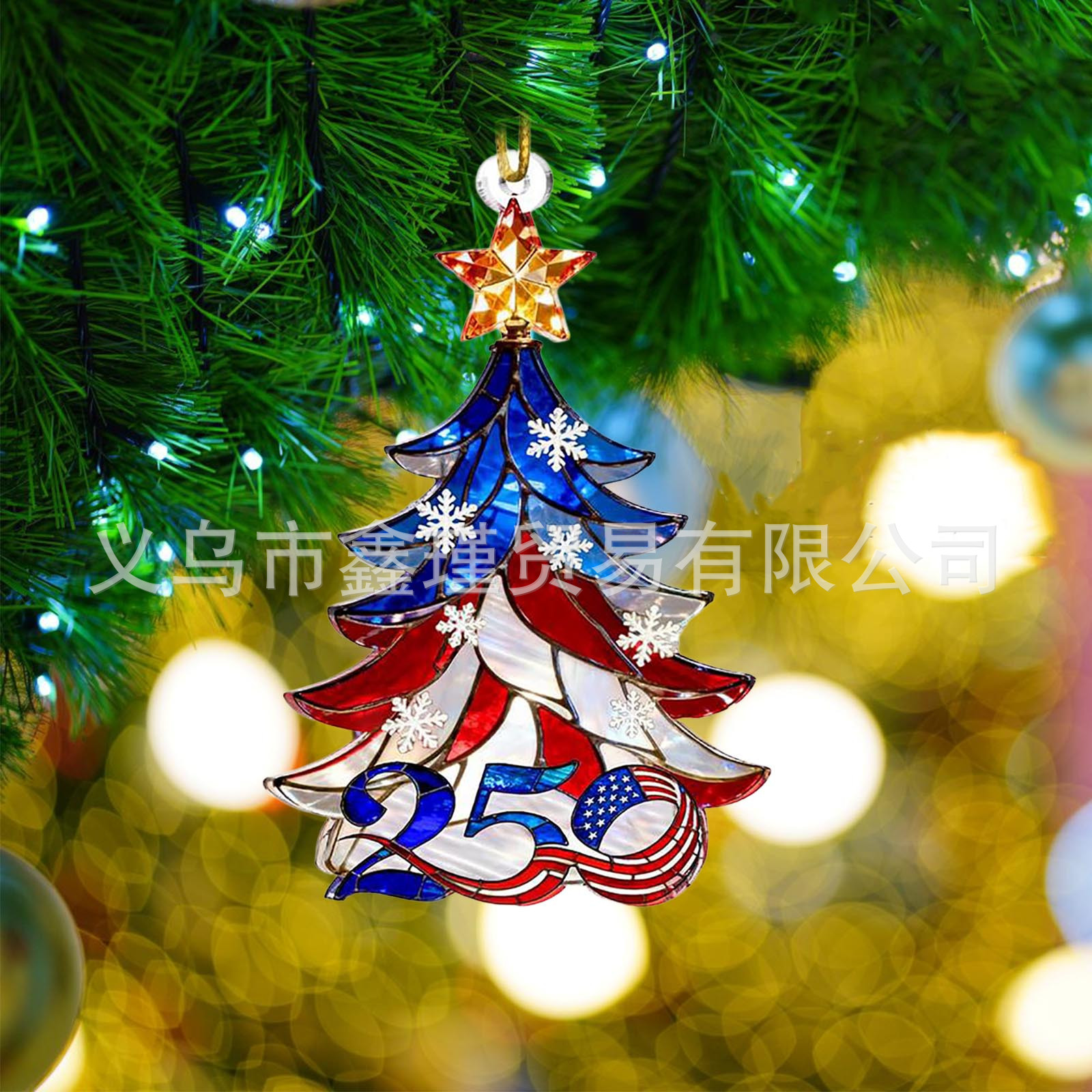 Hanging Decoration Christmas Ornament Acrylic Christmas Tree Holiday Decoration Acrylic 250