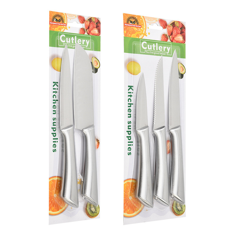 Stainless Steel Handle Knife Set Kitchen Knife Set Household Steak Knife Fruit Knife Meat Knife