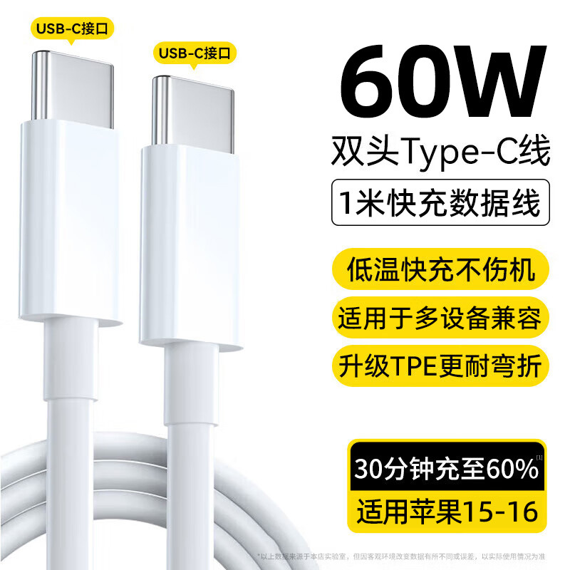 【】Charger for iPhone8-14 20W Data Cable Fast Charging PD Charging Set