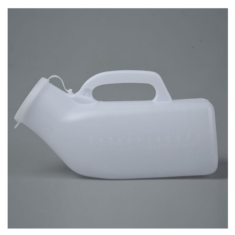 5ZW Hospital Thickened Male 1200ml Plastic Urinal Female Urinal with Scale Bedpan Night Urine