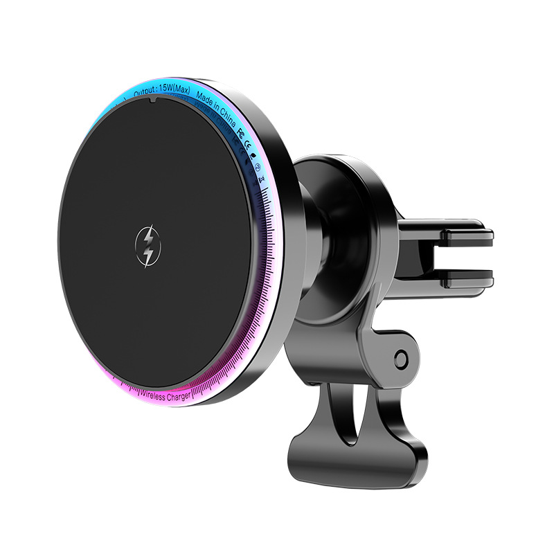 Car Magnetic Phone Mount Air Vent Car Navigation Phone Wireless Charger