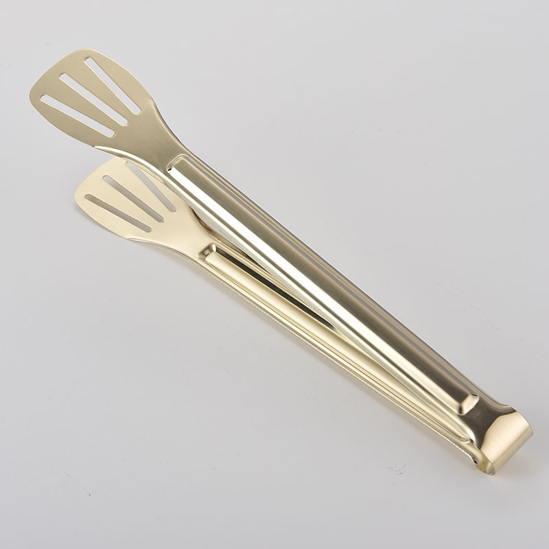 Food-Grade Stainless Steel Large Fish Frying Clip Extended BBQ Grilling Bread Clip Buffet Food