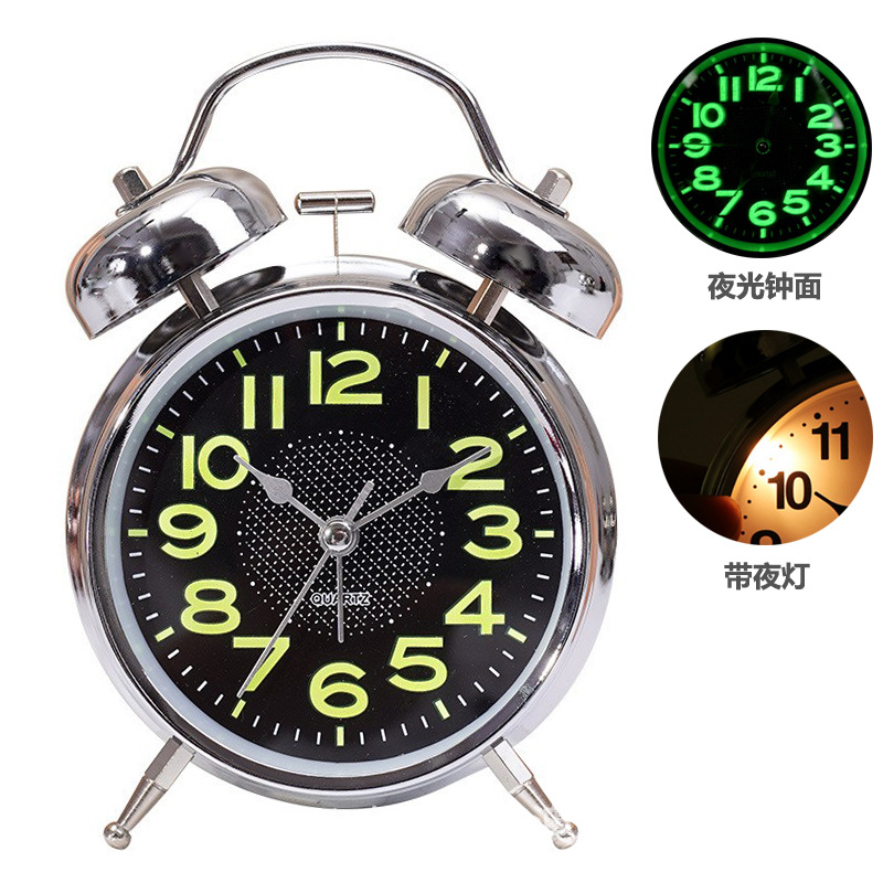 4寸银夜光数字